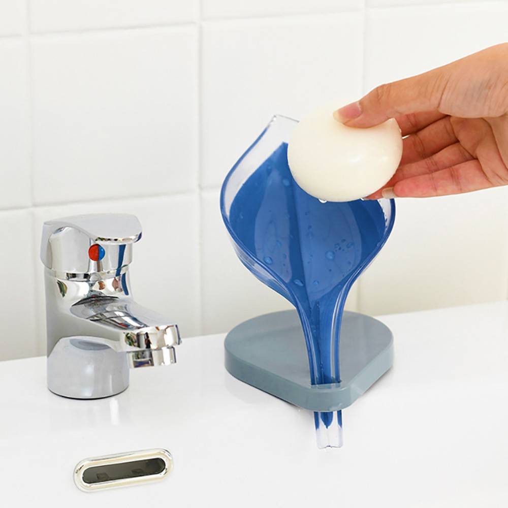 Để xà bông hình lá