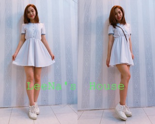 Đầm xoè học sinh 
