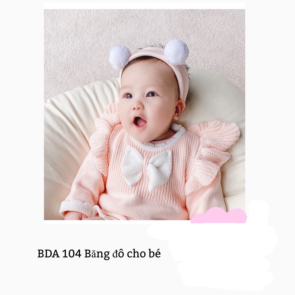 BDA 104 : Băng đô cực cute cho bé