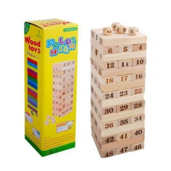 [HOT DEAL] Đồ chơi rút gỗ 48 thanh