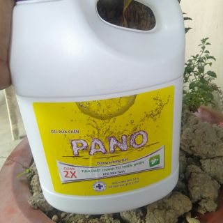 Nước rửa chén pano 3.8kg hương chanh
