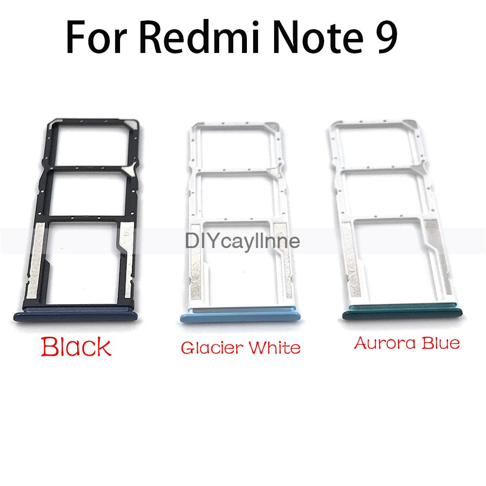 Khay Đựng Sim Thay Thế Cho Xiaomi Redmi Note 9 Note9