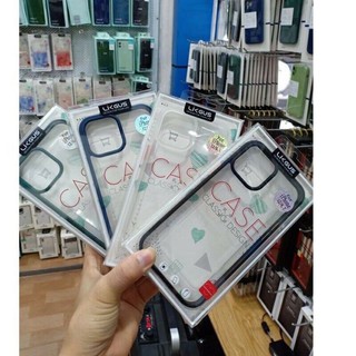 Ốp lưng LikGus viền màu iPhone 12/ 12 Pro/ 12 Pro max Chống sốc chính hãng