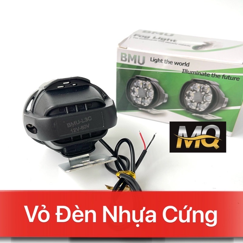 ĐÈN TRỢ SÁNG XE MÁY L5 6 LED LẮP XE MÁY - XE ĐẠP ĐIỆN / MS.MOTOR