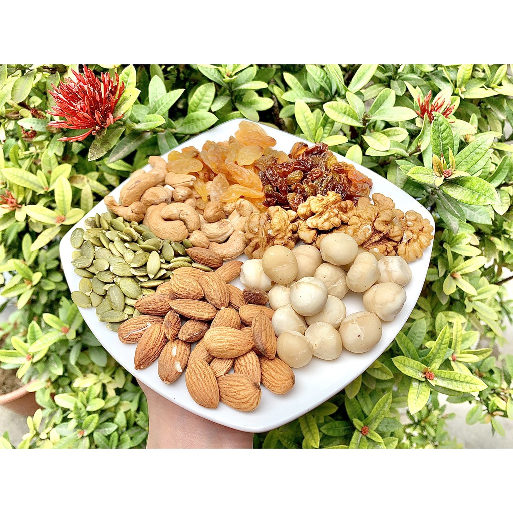 Mix 7 loại hạt dinh dưỡng và hoa quả sấy | BigBuy360 - bigbuy360.vn