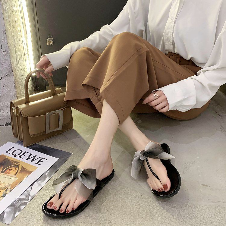 Dép IELGY đế xẹp thời trang dễ phối đồ cho nữ