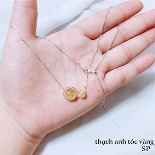 DÂY CHUYỀN BẠC XỎ HẠT ĐÁ LU THỐNG