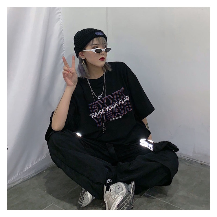 Áo thun tay lỡ nam nữ form rộng Oversize, áo phông tay lỡ form rộng Unisex