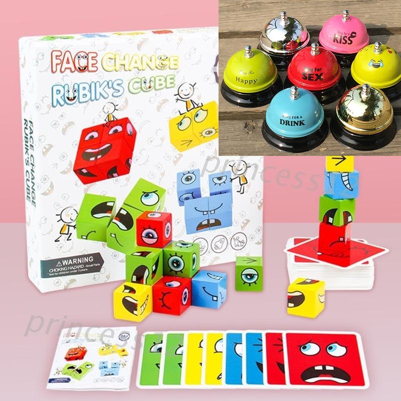 Đồ Chơi Lắp Ráp Biểu Cảm Khuôn Mặt Bằng Gỗ Cho Bé DONLADCHUM KMT04