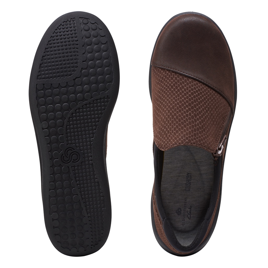 Giày Lười Nữ CLARKS Sillian2.0 Day màu Nâu