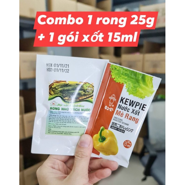 💥25g NỞ RA 70g💥Rong Nho Tách Nước KHÁNH HÒA - NHA TRANG - NỞ GẤP 3 LẦN Xuất Khẩu- Công Nghệ Tách Nước Tiêu Chuẩn Nhật