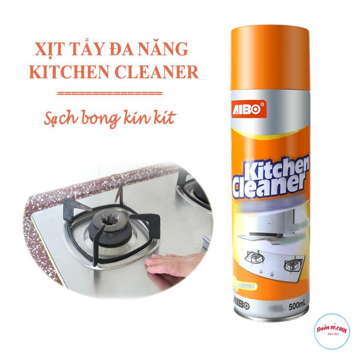 Bình Xịt Tẩy Bếp Đa Năng Kitchen Cleaner 500ml Dạng Bọt 00238