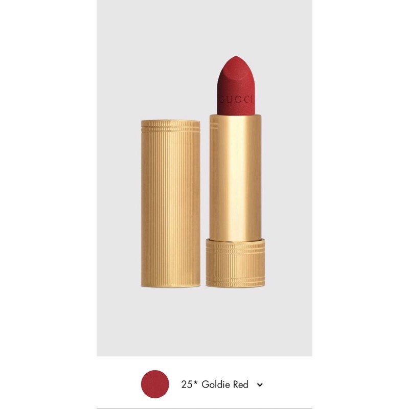 💄 Son Gucci 25 Goldie red- Màu Đỏ Tươi ánh cam