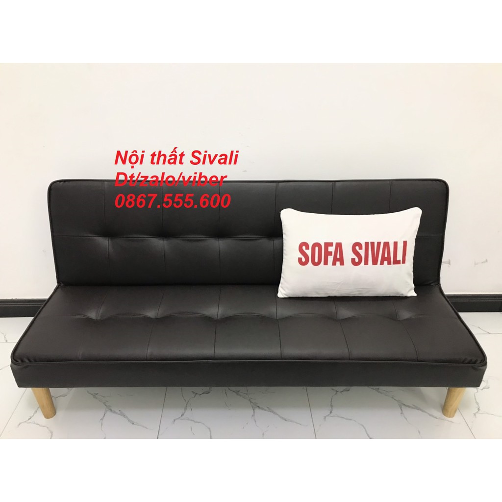 SFB08-Bộ ghế sofa giường 1m7x90, sofa phòng khách Sivali, salon, sopha, sa lông, sô pha
