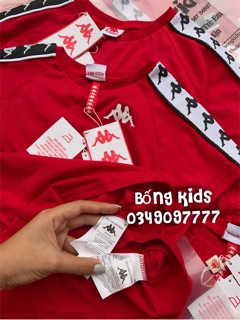 Áo Pull Bé Trai & Bé Gái Dải Logo Đỏ