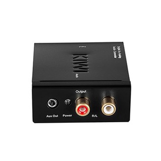 Bộ Chuyển Âm Thanh TV 4K Quang Optical Sang Audio AV Ra Amply + Cáp Optical (1m) - Hàng Nhập Khẩu