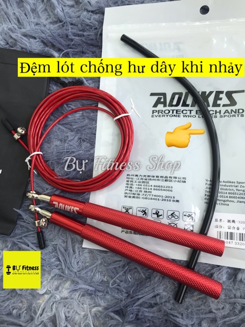 Dây Nhảy Thể Dục Aolikes Tay Nắm Hợp Kim Nhôm Chắc Chắn Bền Bỉ