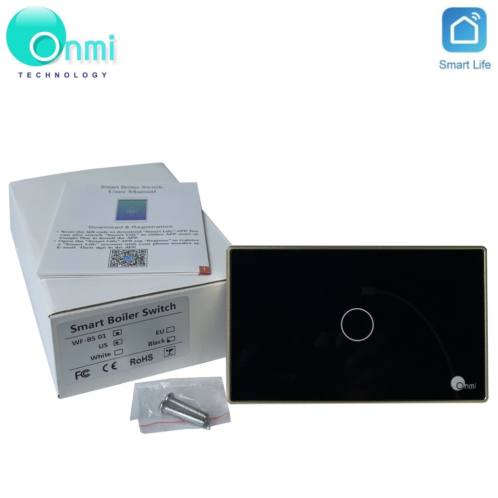 Công tắc điện cảm ứng thông minh công suất cao 20A đùng cho điều hòa bình nóng lạnh