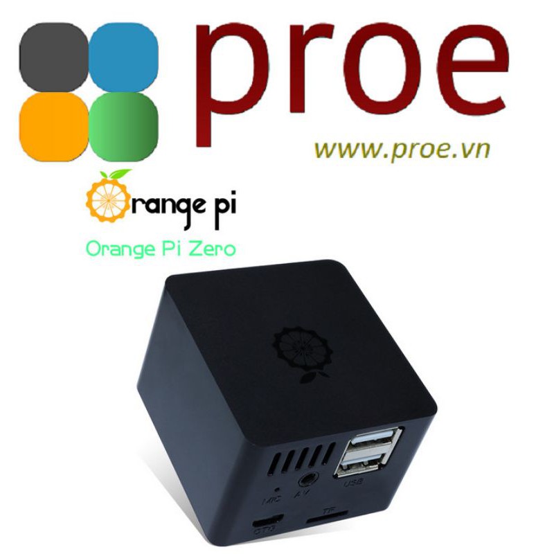 Vỏ cho Orange Pi Zero gắn Bo mở rộng