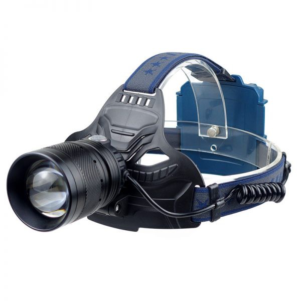 Đèn Pin đội đầu siêu sáng hàng khủng Ultra fire P50 Zoom 2, led 20w cực mạnh, 3 pin cực khỏe
