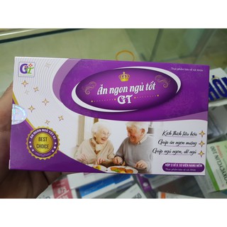 Ăn Ngon Ngủ Tốt GT Kích thích tiêu hóa, ăn ngon miệng, ngủ ngon và dễ ngủ