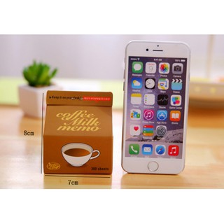 TẬP NOTE HỘP SỮA Giấy Note Xinh Xắn Dạng Hộp Sữa