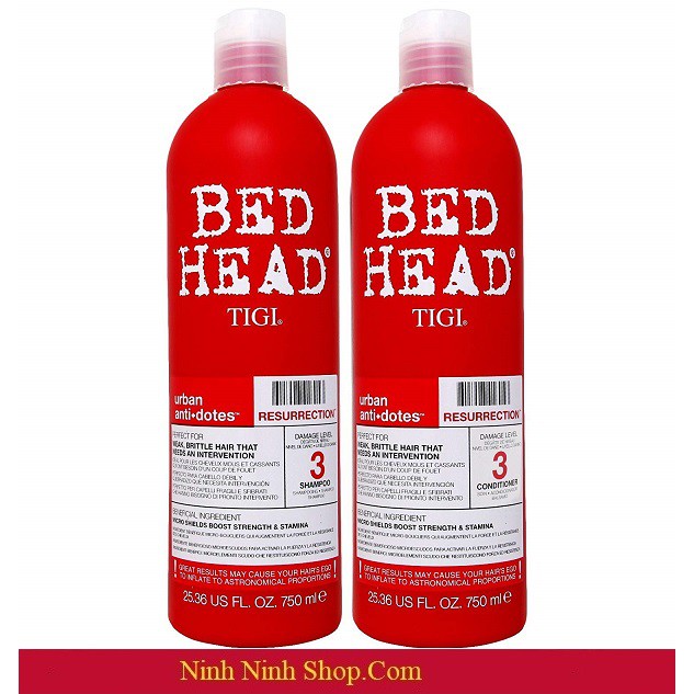 Bộ dầu gội xả Tigi Bed Head 750ml chính hãng giá tốt , Bộ dầu gội xả Tigi Bed Head