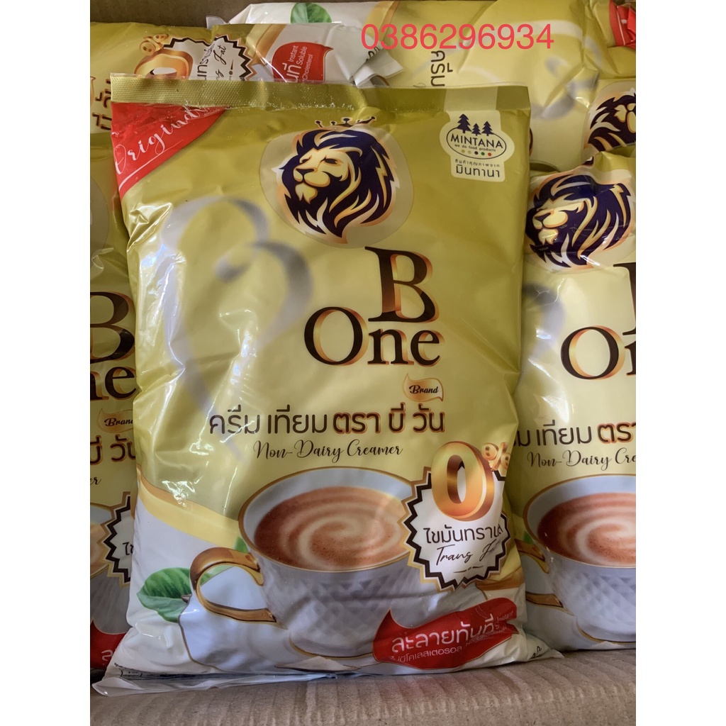 Bột Kem Béo B one Thái Lan Pha Trà Sữa 1Kg/ Bột Sữa Béo Bone Chiết Lẻ 200g, 500g, Sỉ Theo Thùng