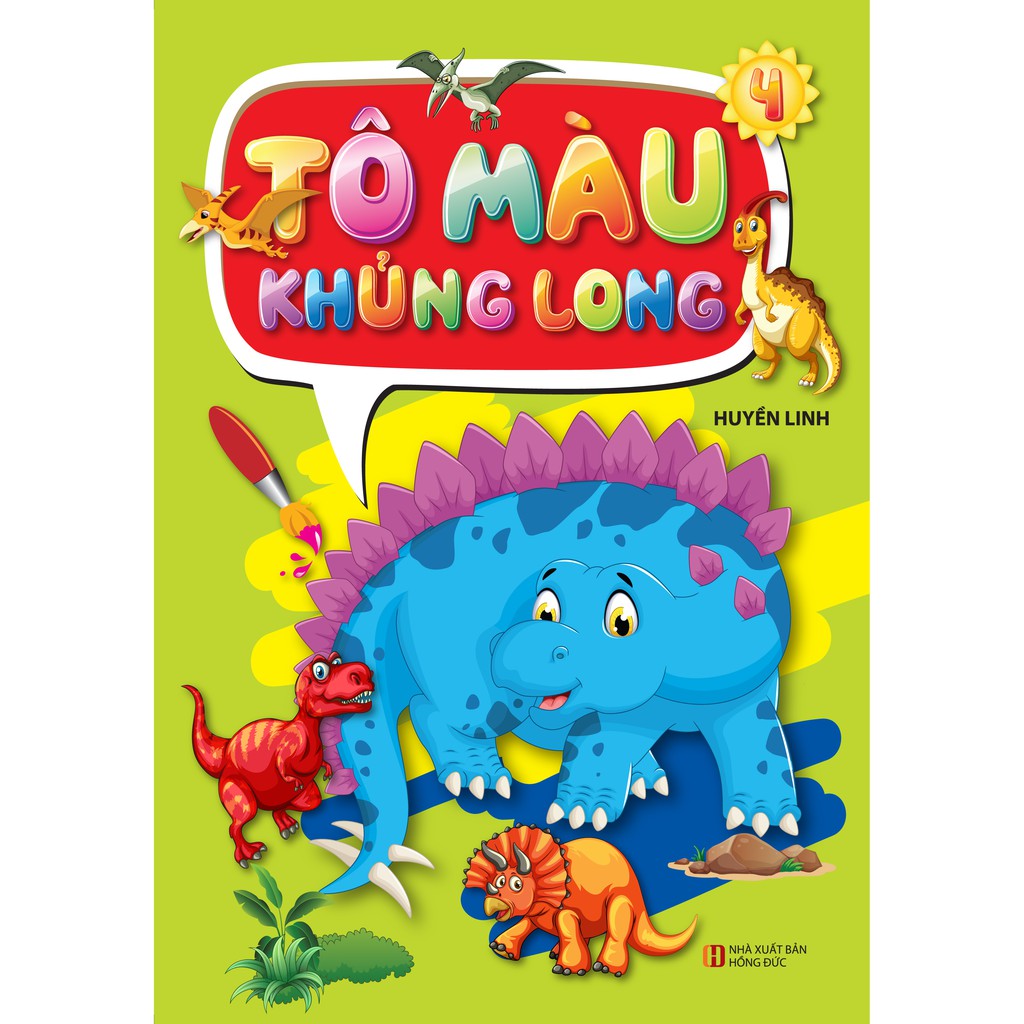 [Mã LIFE2410K giảm 10K đơn 20K] Sách - Combo Tô Màu Khủng Long (6 Cuốn) | BigBuy360 - bigbuy360.vn