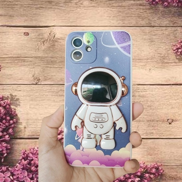 [Giá đỡ phi hành gia] Ốp điện thoại iphone phi hành gia vũ trụ chống sốc bvc ốp iphone 6/6s/7/8/plus/x/xr/xsmax/11/12pro