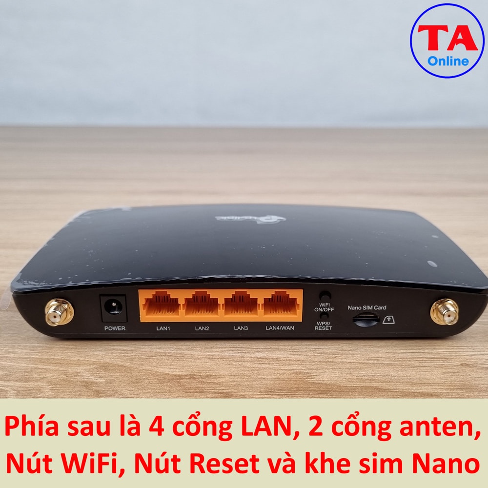 Bộ phát WiFi 4G TPLink Archer MR400 Tốc độ 4G 150Mbps WiFi băng tần kép AC 1200Mbps