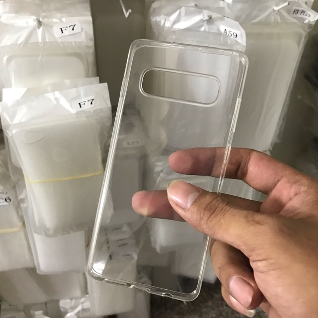 Ốp lưng Samsung S10 / S10 5G / S10 plus trong suốt chống ố vàng