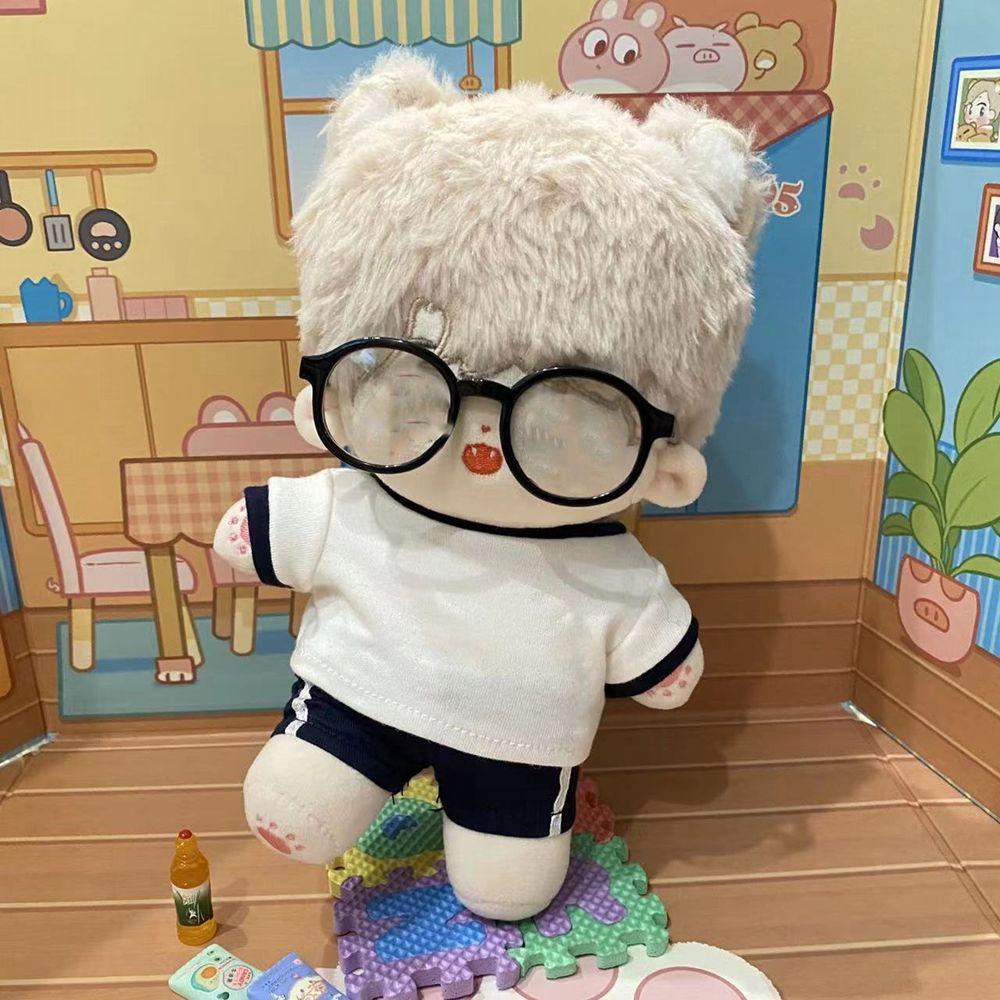 1 Bộ / 1 Cặp Quần Áo Búp Bê 20cm Bằng Cotton Chất Lượng Cao