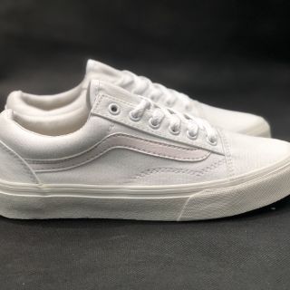 [Full box] Giày V old skool trắng full all white