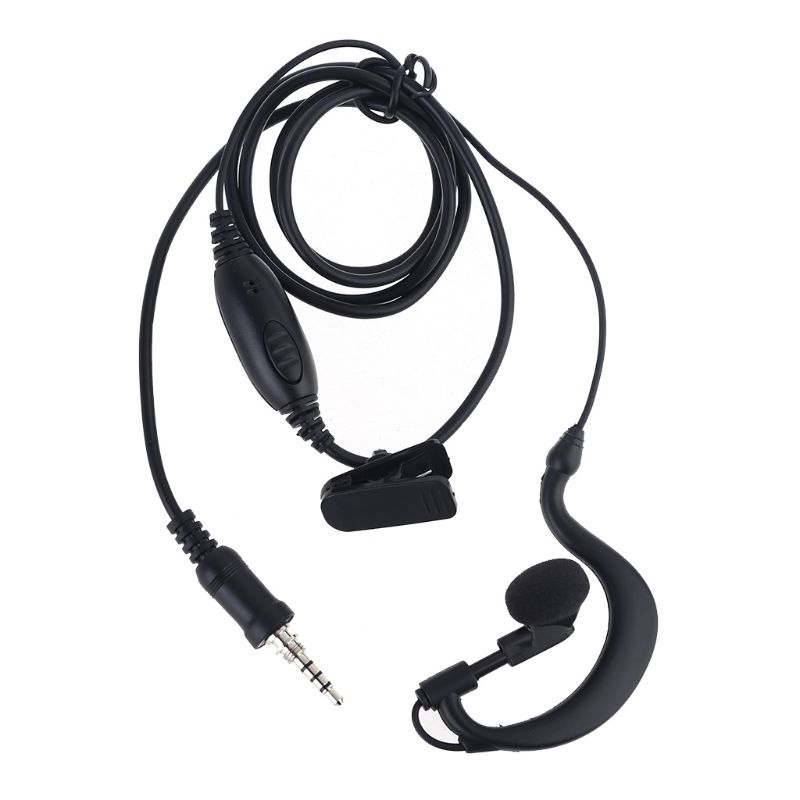 Tai Nghe Nhét Tai Luckyx 1 Pin Hình Chữ G Kèm Mic Cho Yaesu Vertex Radio Vx-6R 7r Vx-6E Vx-6R Vx-7E Vx-7E -120 Vx-170