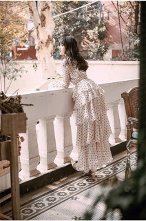 Váy voan tầng