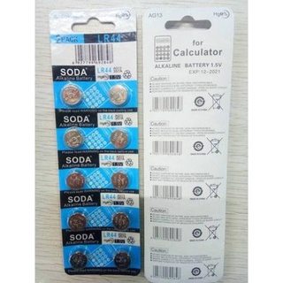 Pin cúc áo LR44 AG13 LR1130 AG10 (vỉ 10 viên)