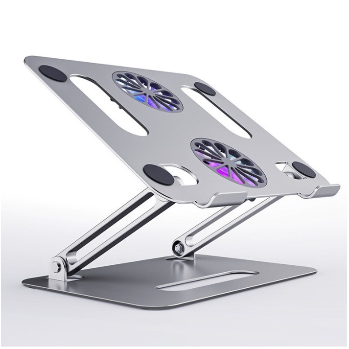 Giá đỡ để laptop stand notebook Macbook, laptop bằng hợp kim nhôm có thể điều chỉnh độ cao lên xuống  DIGIMIX