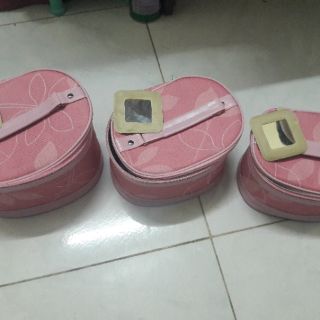 Túi đựng mĩ phẩm mini bộ 3 cái hàng quảng châu