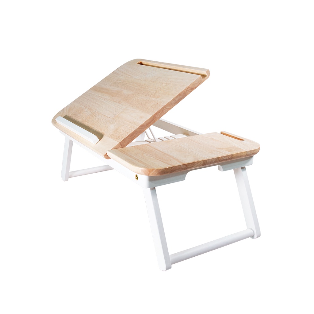 Bàn Gỗ Gấp Gọn ARIZE Bandiz Wood Bed Table Sử Dụng Trên Giường Tiện Lợi