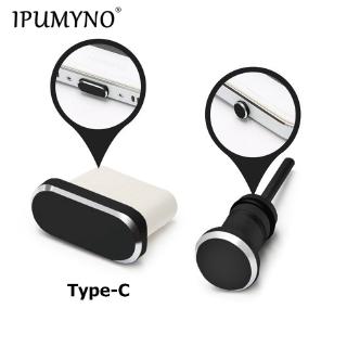 Bộ phích cắm chống bụi loại C bằng kim loại Cổng USB Type-C và phích cắm tai nghe 3,5 mm