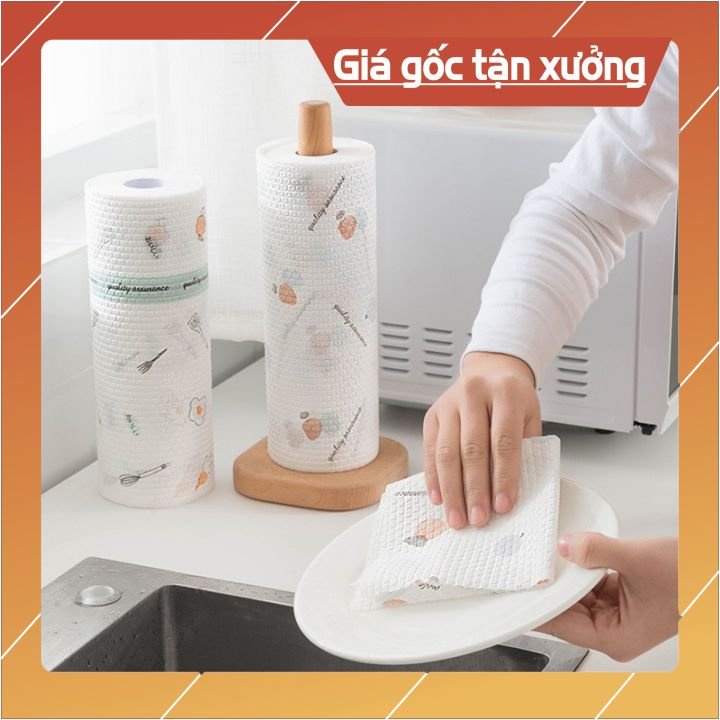 Giấy lau bếp đa năng Khăn giấy đa năng lau bếp cuộn 40 tờ Kichemo - GLB