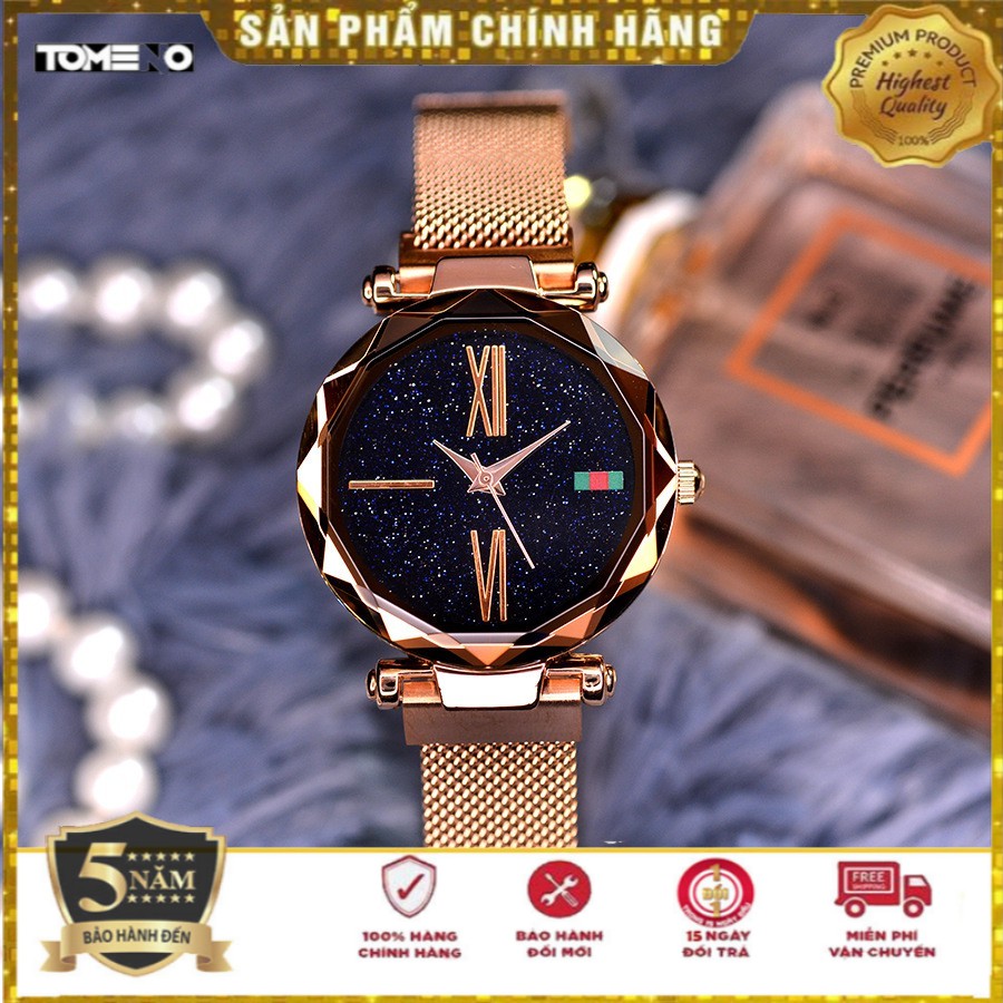 Đồng hồ nữ dây nam châm DIMINI siêu đẹp