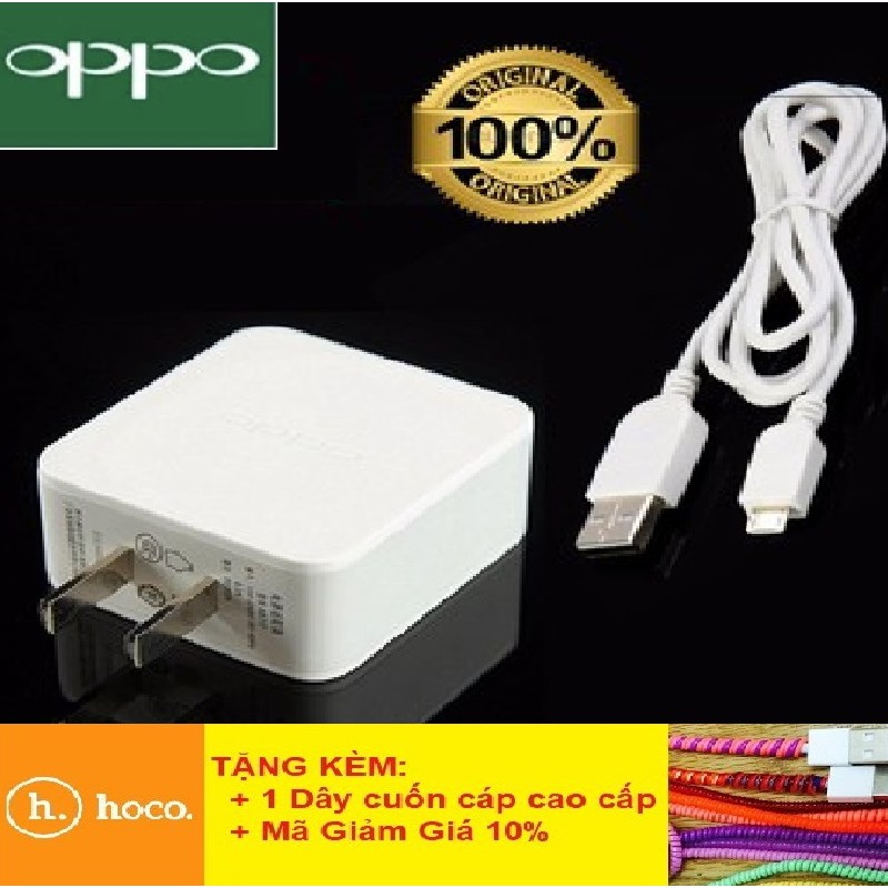 Bộ Củ Cáp Sạc OPPO 5V-2A Siêu Bền - Bảo Hành 12T