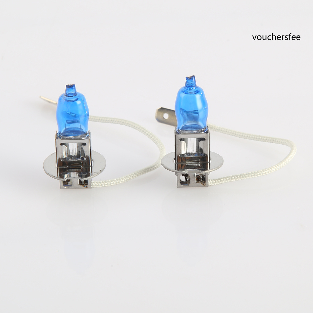 Set 2 Đèn Pha 100w 12 Volt H3 Chống Bụi Cho Xe Hơi Lbgz-304
