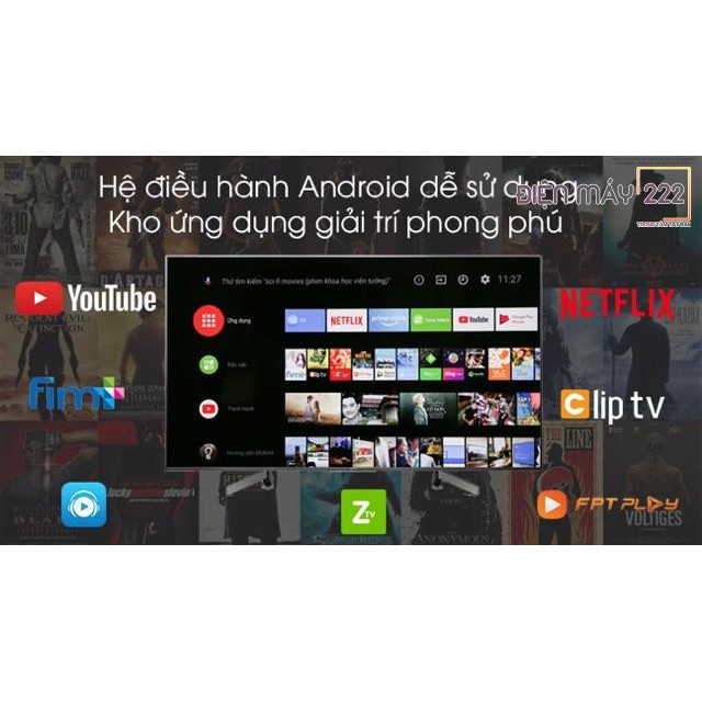 [Freeship HN] Android Tivi Sony 4K 65 inch KD-65X8500G/S chính hãng