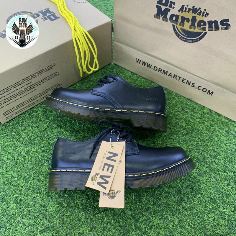 [Ảnh thật] giầy Dr.Martens đen cổ thấp cao cấp thời trang nam nữ x - HỔ TRỢ ĐỔI TRẢ TRONG 7 NGÀY . : : : : ~