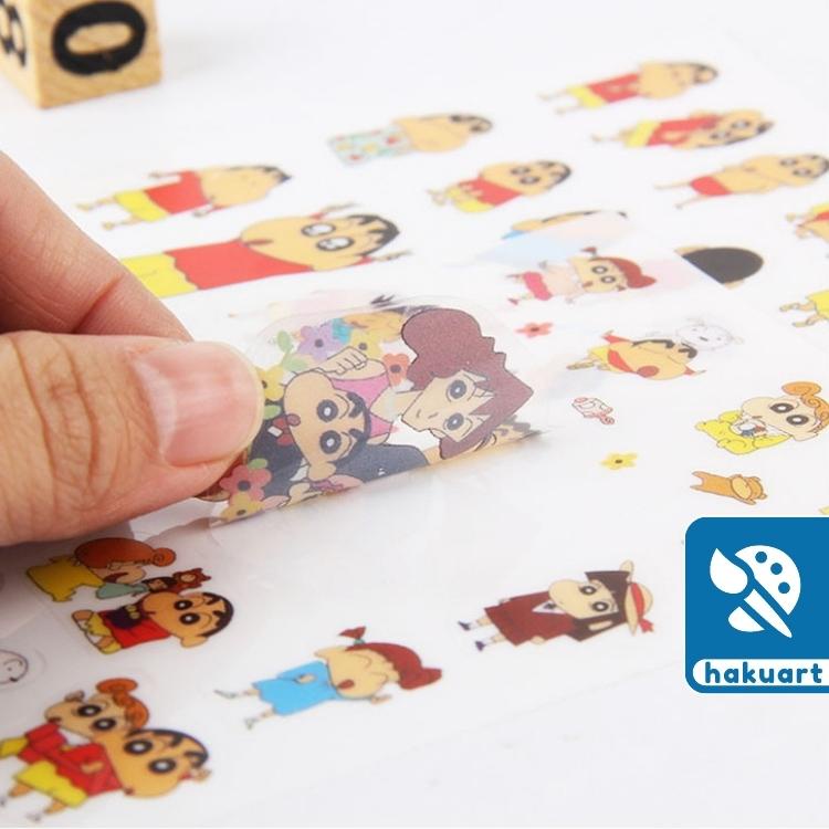 Set 6 tấm Sticker See You nhiều mẫu dễ thương - Văn Phòng Phẩm Haku