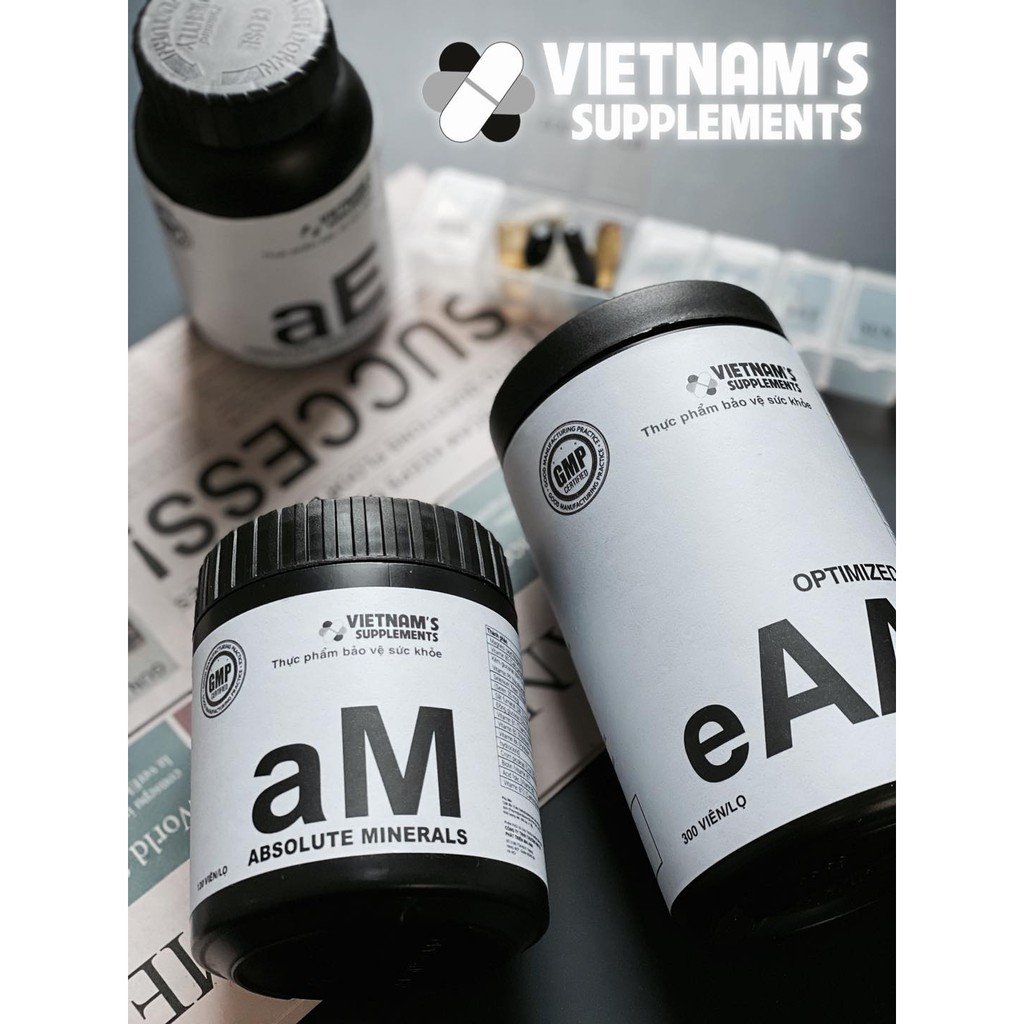 Absolute Minerals - Bổ sung vitamin nhóm B-COMPLEX  -  Vietnam's Supplements Chi Nhánh HCM