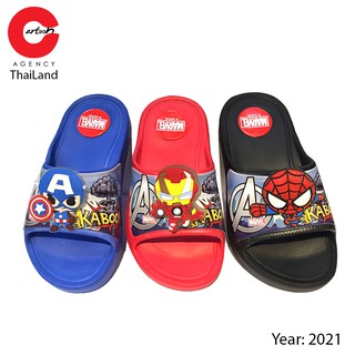 Dép siêu nhân bé trai mẫu mới có đèn nhấp nháy chính hãng Cartoon Agency Thái Lan SN3M - size nhỏ